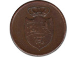 DANEMARK JETON RIGSBANKTEGN 3 SKILLING FREDERIK VI 1815 TTB