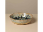 Assiette creuse céramique Intense bleu foncé 22x22x5cm