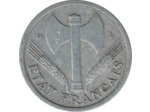 FRANCE 1 FRANC BAZOR 1944 B TB+