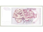 YOUGOSLAVIE 50 DINARA 01-06-1990 SERIE AP TTB+
