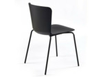 Chaise polypropylène CALLAS noire