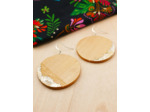 BOUCLES D'OREILLES Argentée