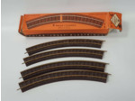 JOUEF 460 HO LOT DE 4 RAILS COURBES A BALLAST BOITE D'ORIGINE N2