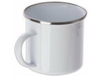 Tasse en acier émaillé personnalisée