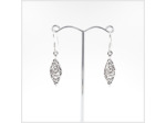 Boucles d'oreilles en argent massif