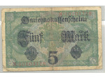 ALLEMAGNE 5 MARK 1-8-1917 SERIE X TB+