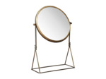 Miroir Pivotant à Poser Factory Laiton 17x40x59cm