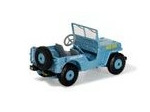 Corgi CS90633 - Jeep WILLIS SEABEES CORP bleu