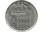 MONACO 1 FRANC 1960 TTB+( MC150)