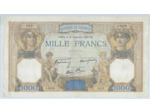 FRANCE 1000 FRANCS CERES ET MERCURE 16 11 1939 SERIE J.8330 TTB+