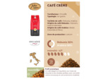 Café en grains 50% robusta 50% arabica