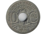 FRANCE 10 CENTIMES LINDAUER 1936 TTB+
