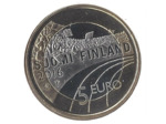 FINLANDE 2016  5 EURO SAUT  A  SKI   SUP