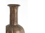 Vase soliflore en métal marron 107x24x24cm