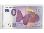 973 GUYANE 2017-2 LE PLANEUR BLEU PAPILLON BILLET SOUVENIR 0 EURO