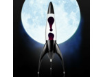 Lampe à lave fusée Telstar Rocket noire