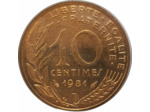 FRANCE 10 CENTIMES LAGRIFFOUL 1981 FDC