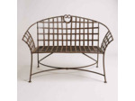 Banc jardin fer plein 130x57x83cm
