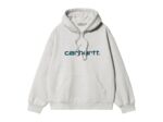 Sweat Capuche CARHARTT WIP Carhartt Ash Heather/Duck Blue