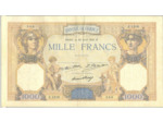 FRANCE 1000 FRANCS CERES ET MERCURE SERIE Z.1318 30 avril 1931 TTB
