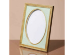 Porte photo vert doré 19x14cm