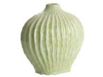 Vase décoratif LORITO céramique vert menthe 35x21x30cm