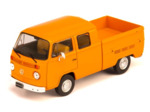Volkswagen T2B Double Cabine Pick-Up Orange 1982 - 1/43 - IXO