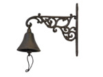 Cloche carillon fonte Arabesques 21x24x10cm