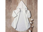 Peignoir bébé en éponge bio