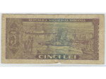 ROUMANIE 5 LEI 1966 SERIE D.0115 TB
