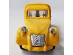 CITROEN 2CV FOUGONNETTE JAUNE NOREV PLASTIQUE 1/43 SANS BOITE