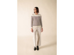 Pull marin rayé Marée 100% laine mérinos SAINT JAMES