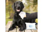 Lingettes humides peaux sensibles pour chien et chat