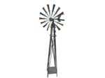 Grand moulin à vent 62x58x176cm