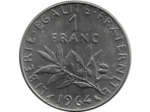 FRANCE 1 FRANC ROTY 1964 SUP/NC