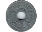 FRANCE 10 CENTIMES LINDAUER .1941. Souligne SUP/NC
