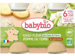 Choufleur pomme de terre pot 2x130g Babybio