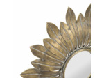 Miroir Belisama fer doré 32x32x2cm