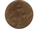 FRANCE 5 CENTIMES DUPUIS 1912 SUP