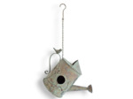 Nichoir oiseaux arrosoir fer 22x19x33cm