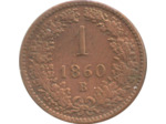 AUTRICHE 1 KREUZER 1860 B TTB