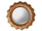 Miroir convexe doré Vagues 20x2x20cm