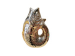Vase poisson doré