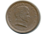 CHILI 20 CENTAVOS 1952 TTB+ (W177)