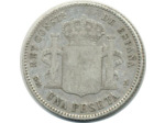 ESPAGNE 1 PESETA 1903 SMV ALFONSO XIII TB+ (W721)
