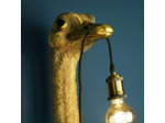 Lampe applique murale en forme d'autruche  « Franz Josef »  - 72 cm