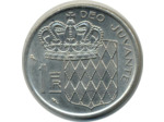MONACO 1 FRANC 1966 TTB+ (MC150)