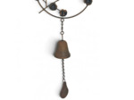 Clochette carillon oiseau 24x6x70cm