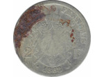 FRANCE 2 FRANCS NAPOLEON III 1868 BB (Strasbourg) B