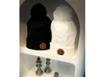 Bonnet à pompon patte de chien en maille fine – Malabar Manufacture